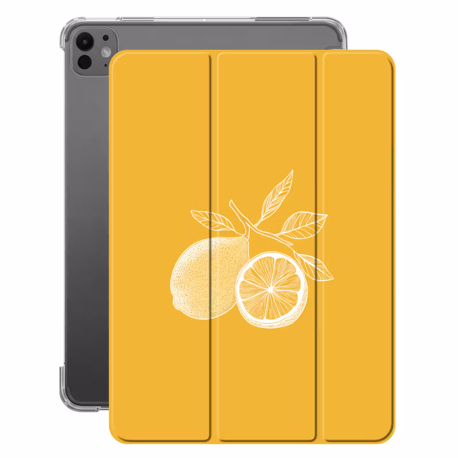 iPad-Hülle - Zitronen - Illustration - Minimalistisch - Gelb — 1