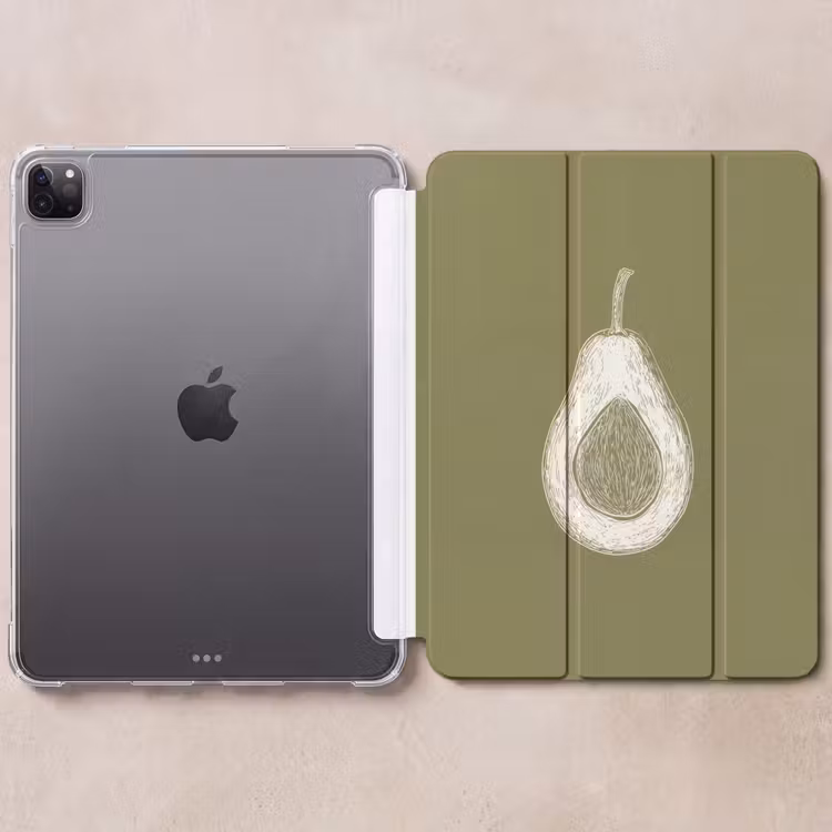 iPad-Hülle - Avocado - Minimalistisch - Illustration - Grün — 6