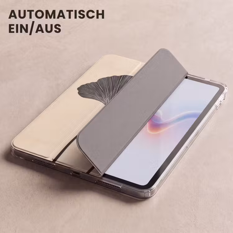 iPad-Hülle - Blätter - Minimalistisch - Schwarz — 5