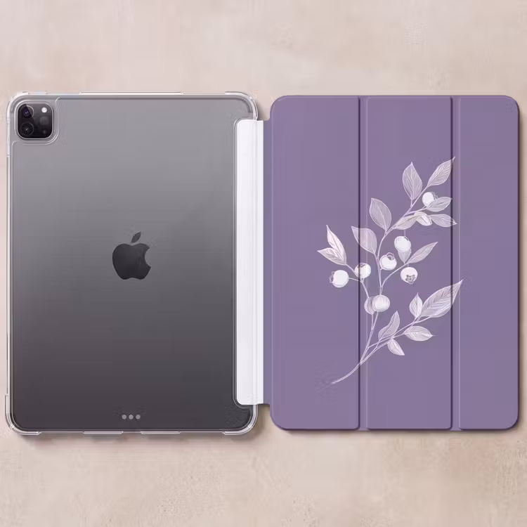 iPad-Hülle - Zweig - Anmutig - Blätter - Minimalistisch — 6