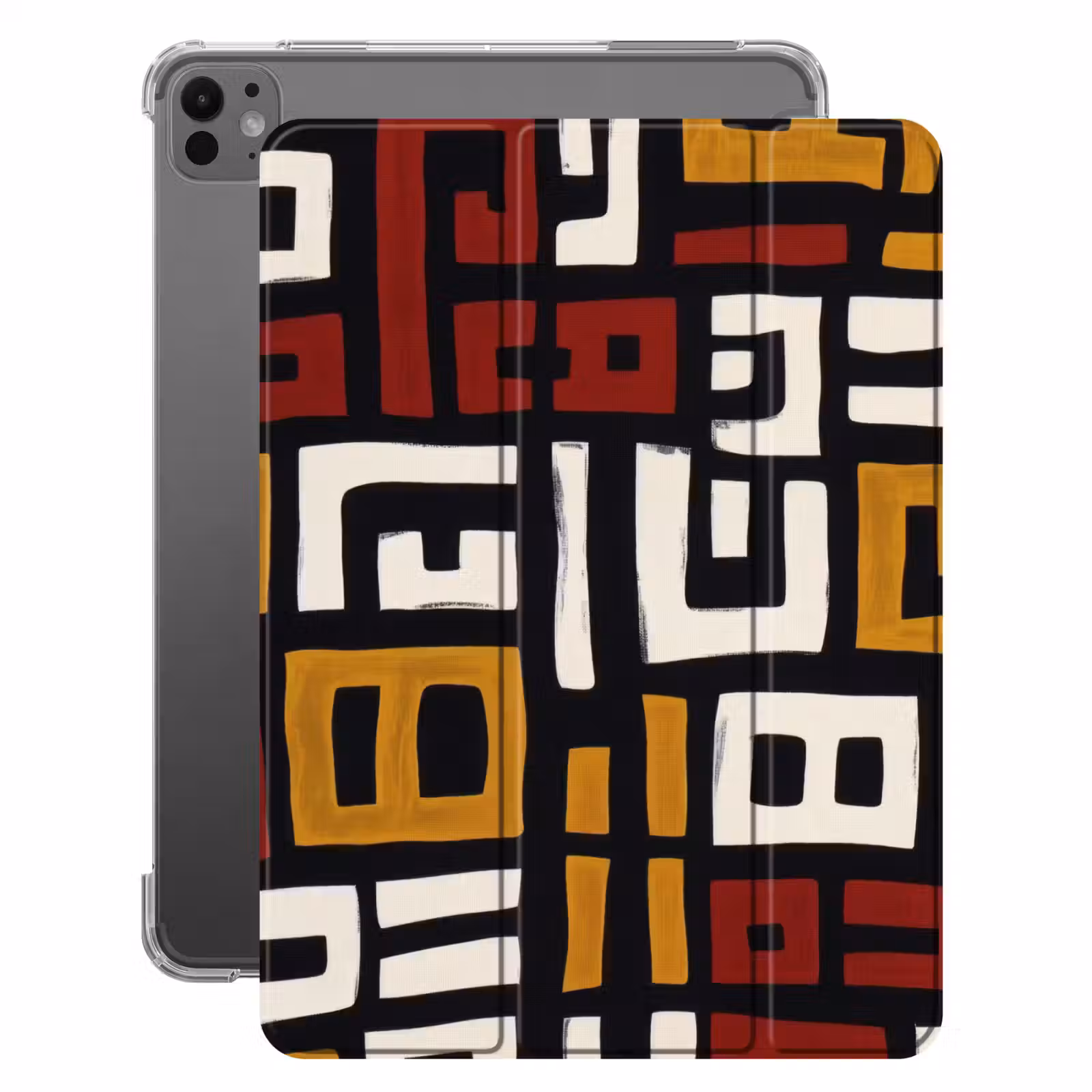 iPad-Hülle - Abstrakt - Muster - Rot — 1