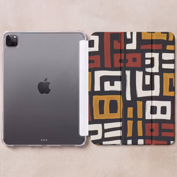 iPad-Hülle - Abstrakt - Muster - Rot — 6