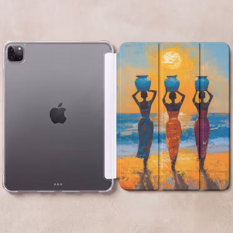 iPad-Hülle - Frauen - Strand - Sonnenuntergang — 6