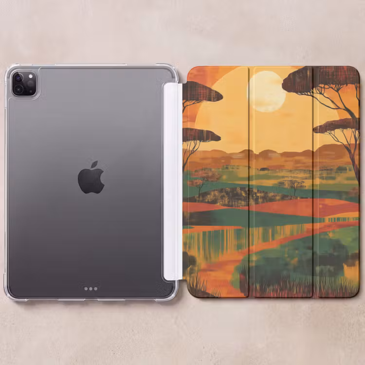 iPad-Hülle - Landschaft - Afrikanisch - Sonne — 6