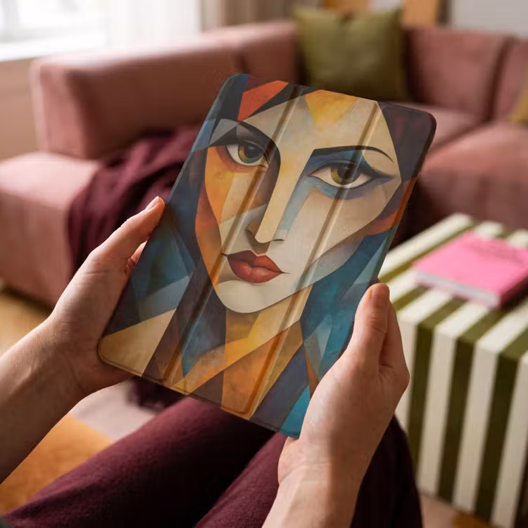 iPad-Hülle - Porträt - Abstrakt - Formen — 4