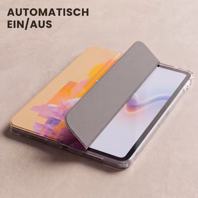 iPad-Hülle - Abstrakt - Porträt - Frau - Farbenfroh — 5
