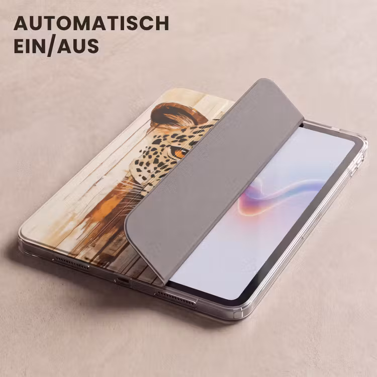 iPad-Hülle - Leopard - Symmetrisch - Streifen — 5