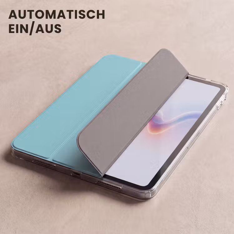 iPad-Hülle - Eiscreme - Stiel - Streusel - Hellblau — 5