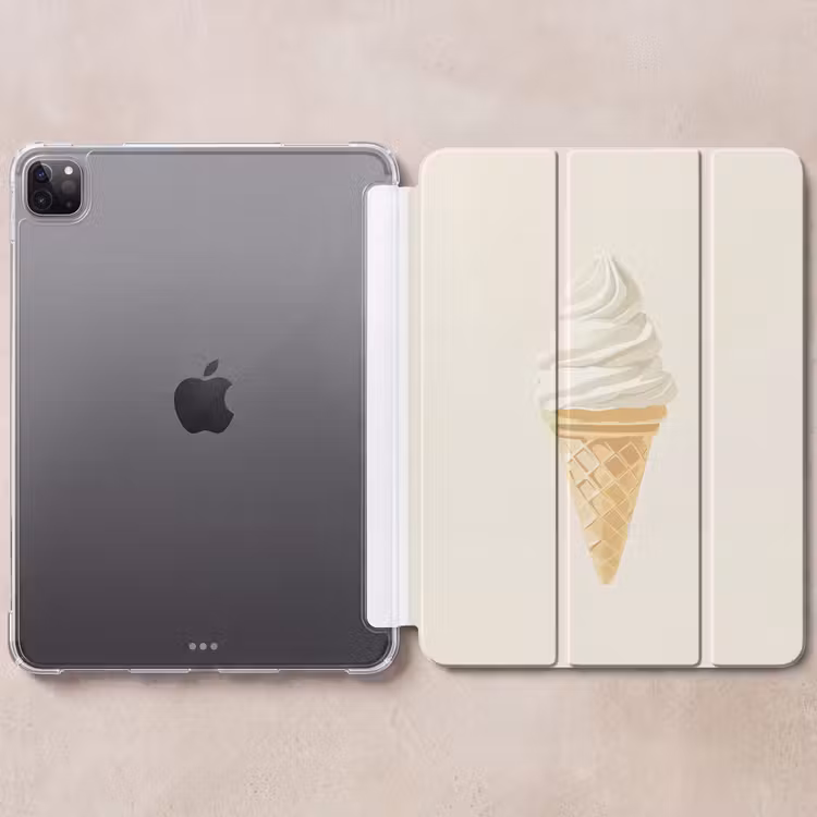 iPad-Hülle - Eiswaffel - Weiß — 6