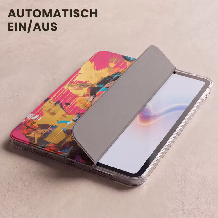 iPad-Hülle - Frau - Abstrakt - Farbenfroh — 5