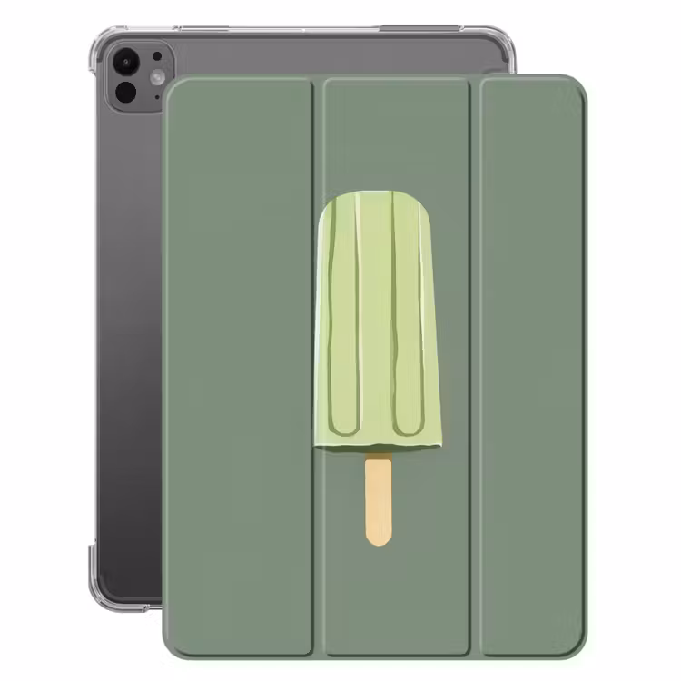 iPad-Hülle - Grün - Wassereis - Stock - Illustration — 1