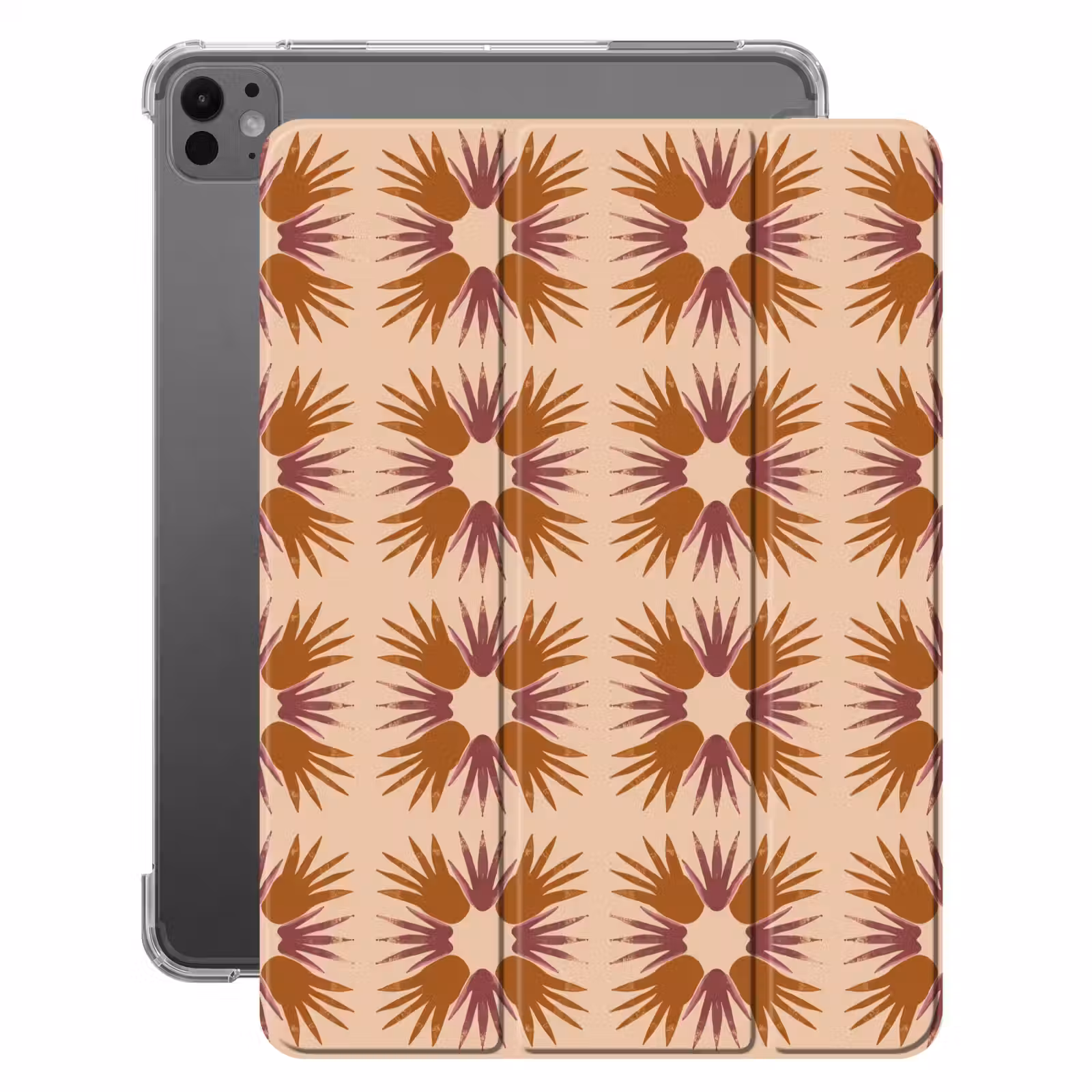 iPad-Hülle - Ornament - Muster - Ocker — 1