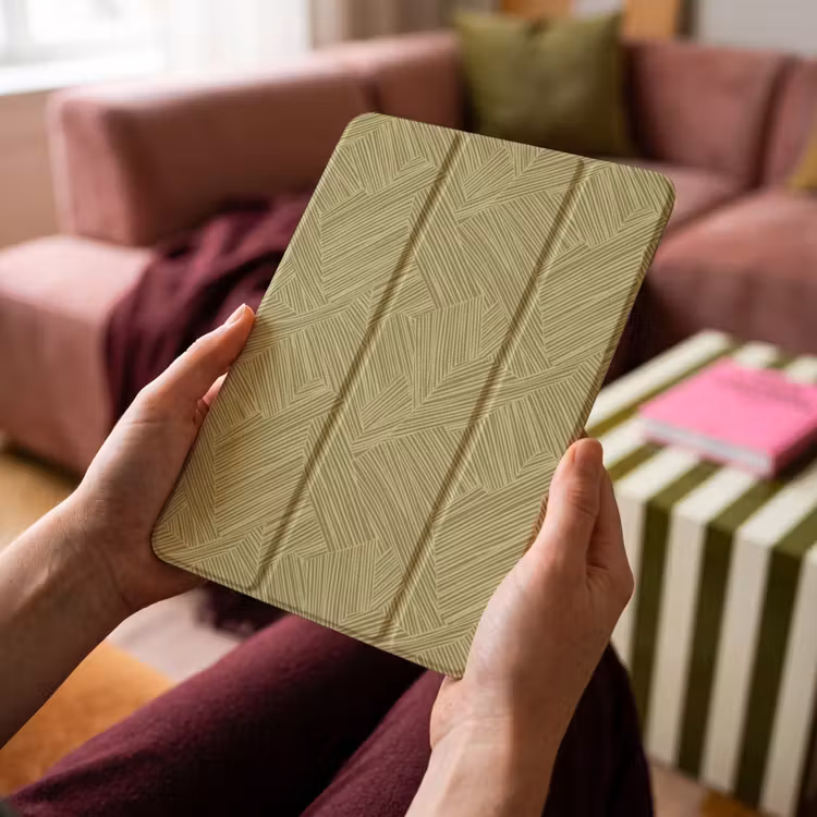 iPad-Hülle - Abstrakt - Modern - Grün — 4