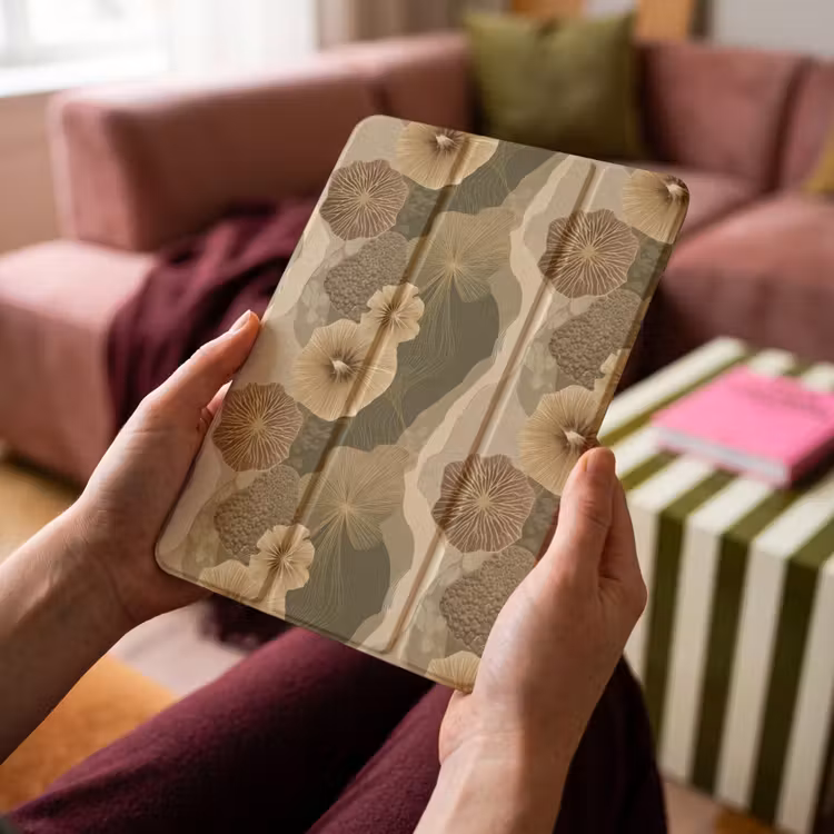 iPad-Hülle - Abstrakt - Modern - Grün — 4