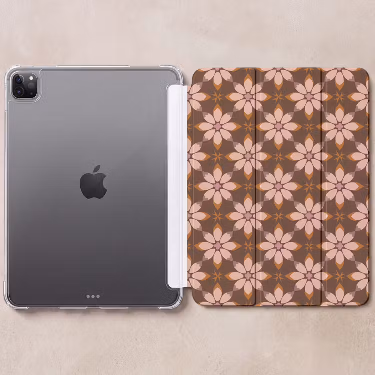 iPad-Hülle - Klassisch - Retro - Braun — 6
