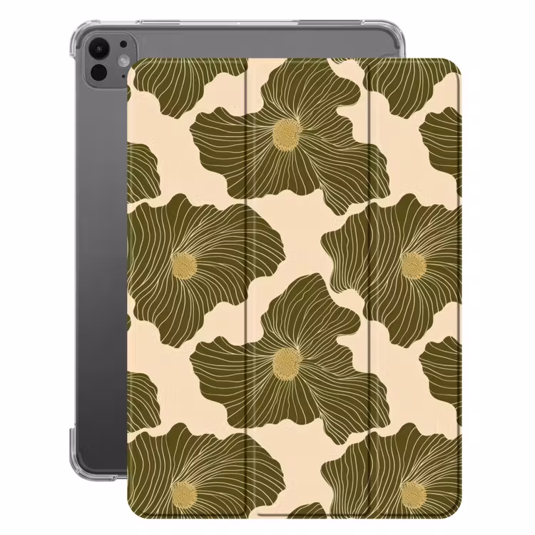 iPad-Hülle - Modern - Abstrakt - Grün — 1
