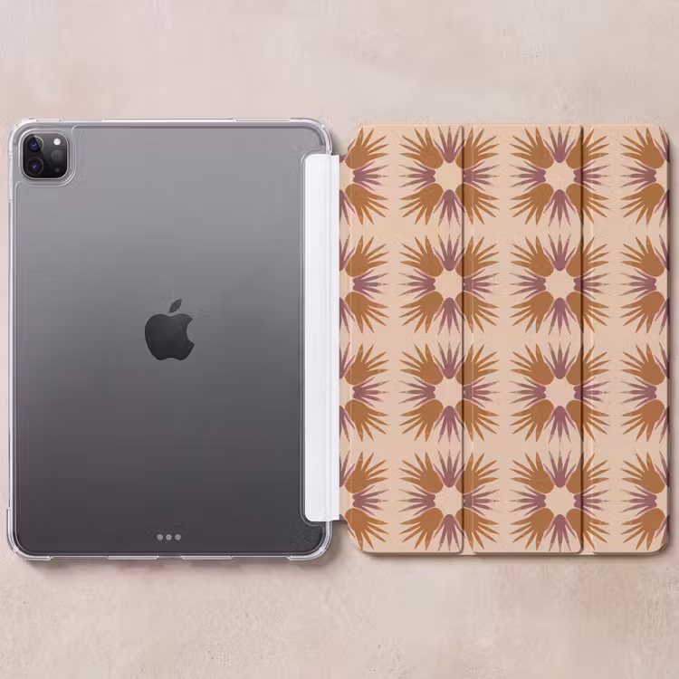 iPad-Hülle - Ornament - Muster - Ocker — 6