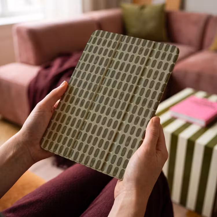 iPad-Hülle - Rhythmic - Aufschlag - Grün — 4