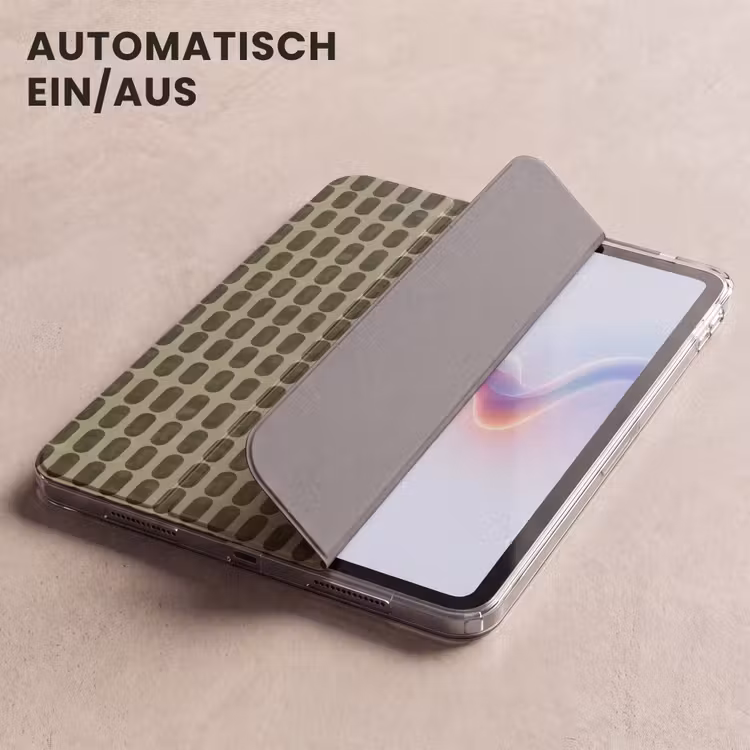 iPad-Hülle - Rhythmic - Aufschlag - Grün — 5