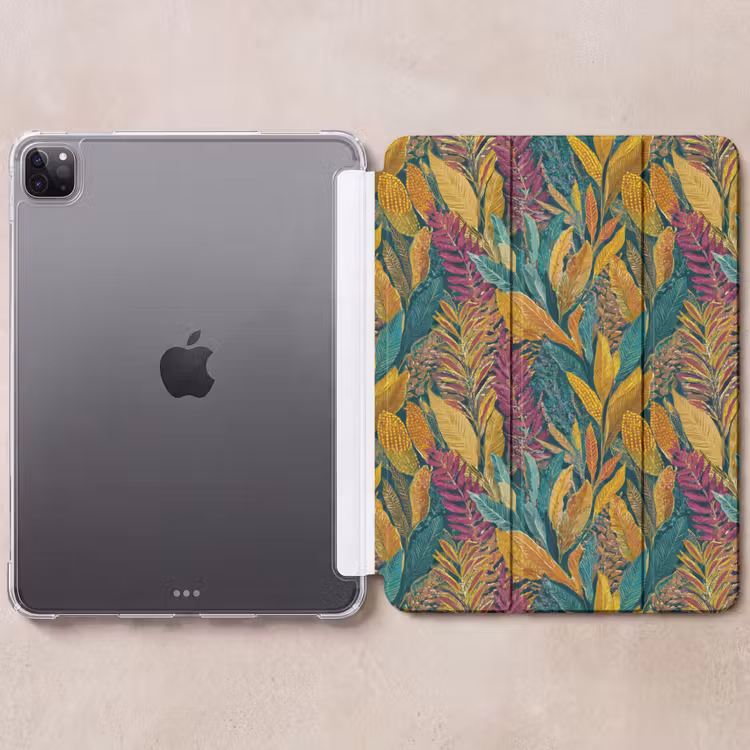 iPad-Hülle - Tropisch - Botanisch - Gemustert - Farbenfroh - Exotisch — 6