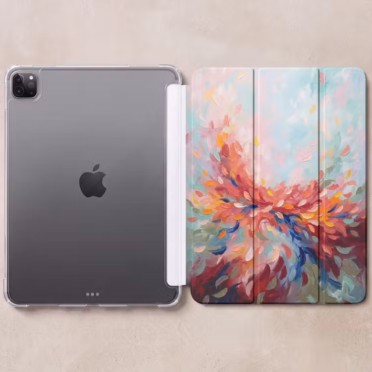 iPad-Hülle - Blumen - Abstrakt - Kunst - Modern — 6