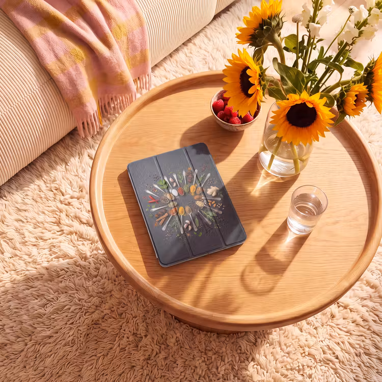iPad-Hülle - Gewürze - Löffel - Kulinarisch - Farbenfroh - Stimmungsvoll — 2