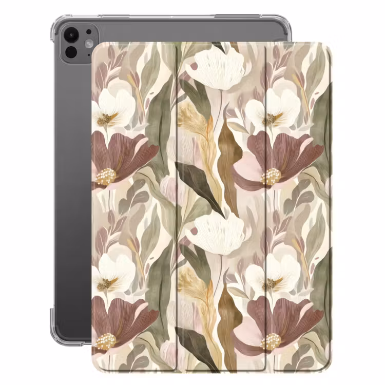 iPad-Hülle - Blumen - Aquarell - Farbenfroh — 1