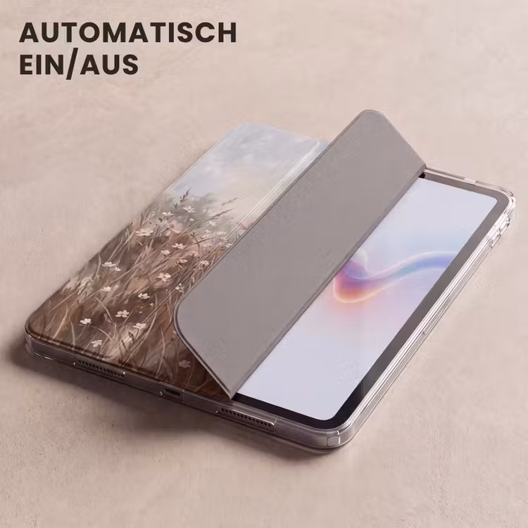 iPad-Hülle - Blumen - Botanisch - Malerei - Pastell - Rustikal — 5