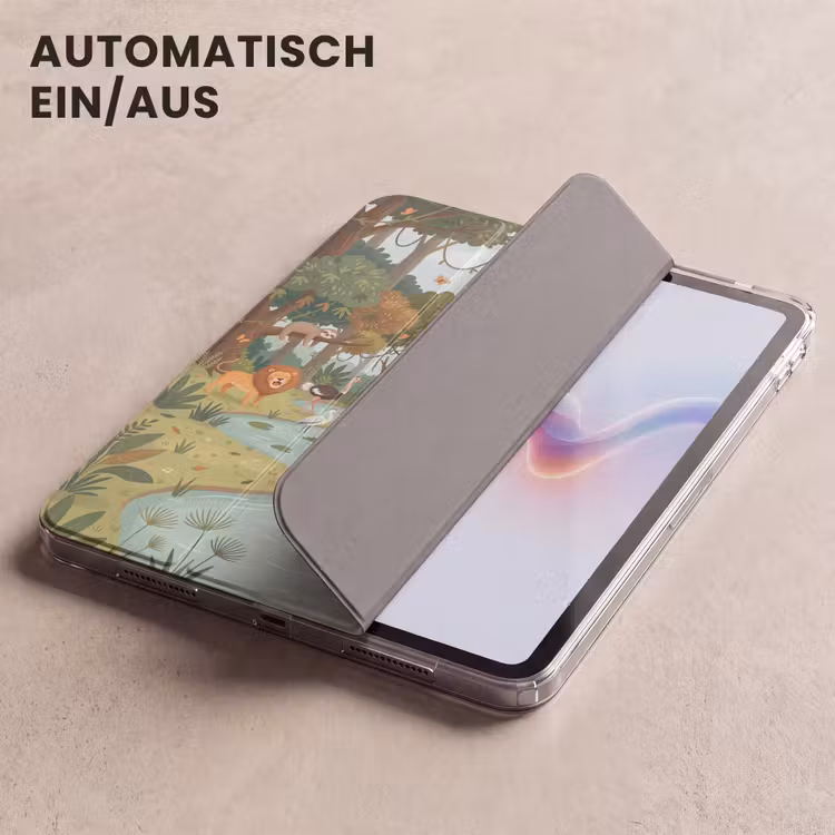 iPad-Hülle - Dschungel - Oase - Tiere - Farbenfroh — 5