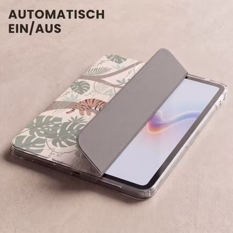 iPad-Hülle - Dschungel - Rustikal - Pastell — 5
