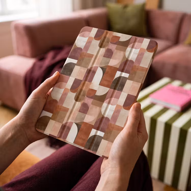 iPad-Hülle - Geometrie - Modern - Retro — 4