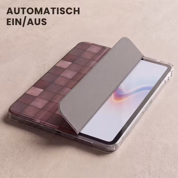 iPad-Hülle - Quadratisch - Fliese - Muster - Lila — 5