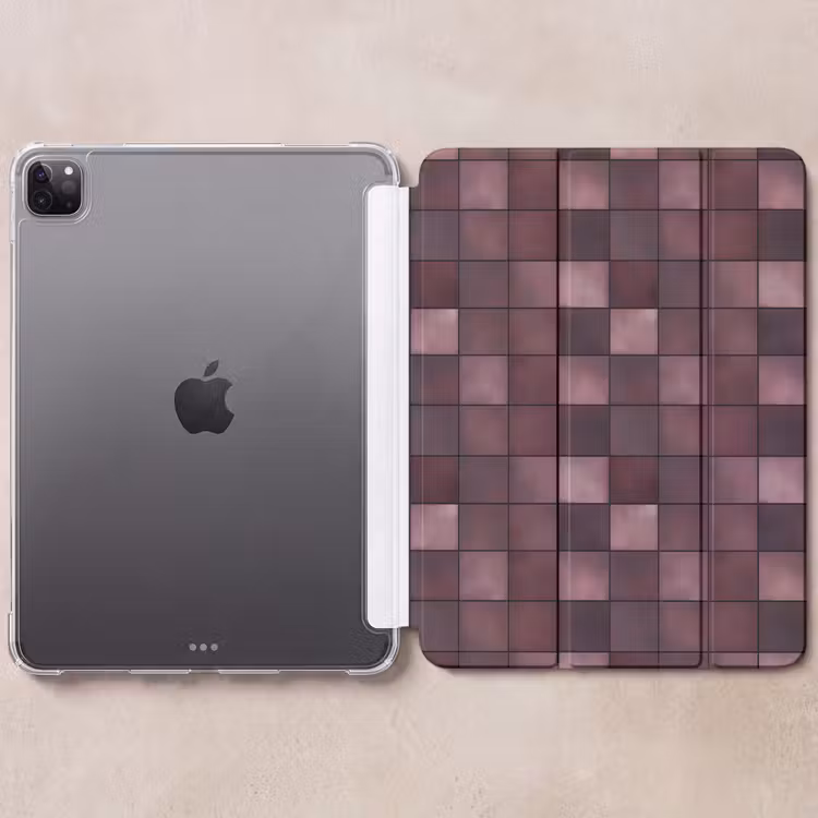 iPad-Hülle - Quadratisch - Fliese - Muster - Lila — 6