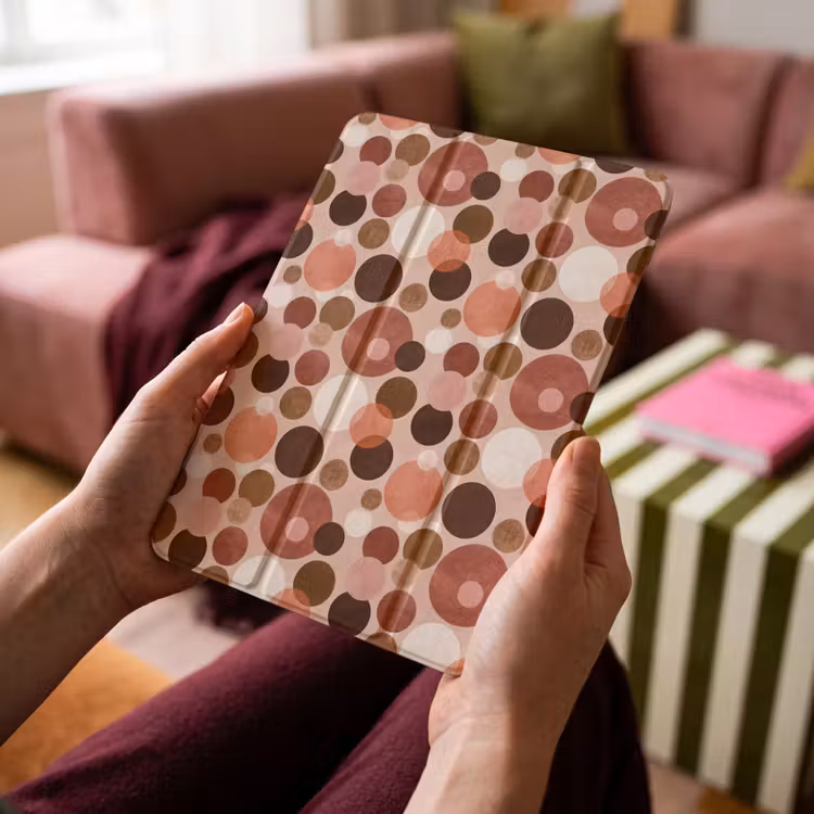 iPad-Hülle - Kreise - Modern - Farbenfroh — 4