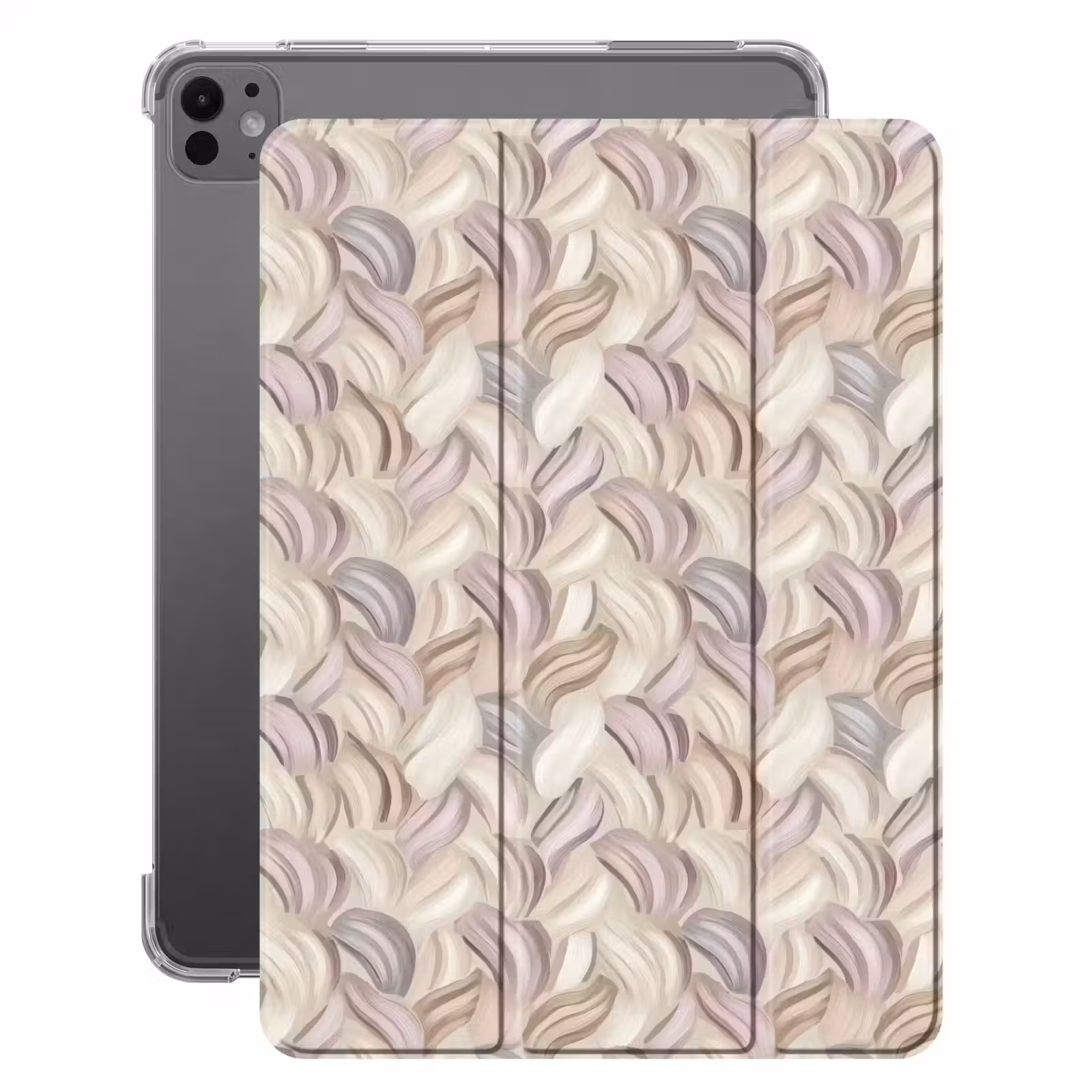 iPad-Hülle - Abstrakt - Gewellt - Pastell — 1