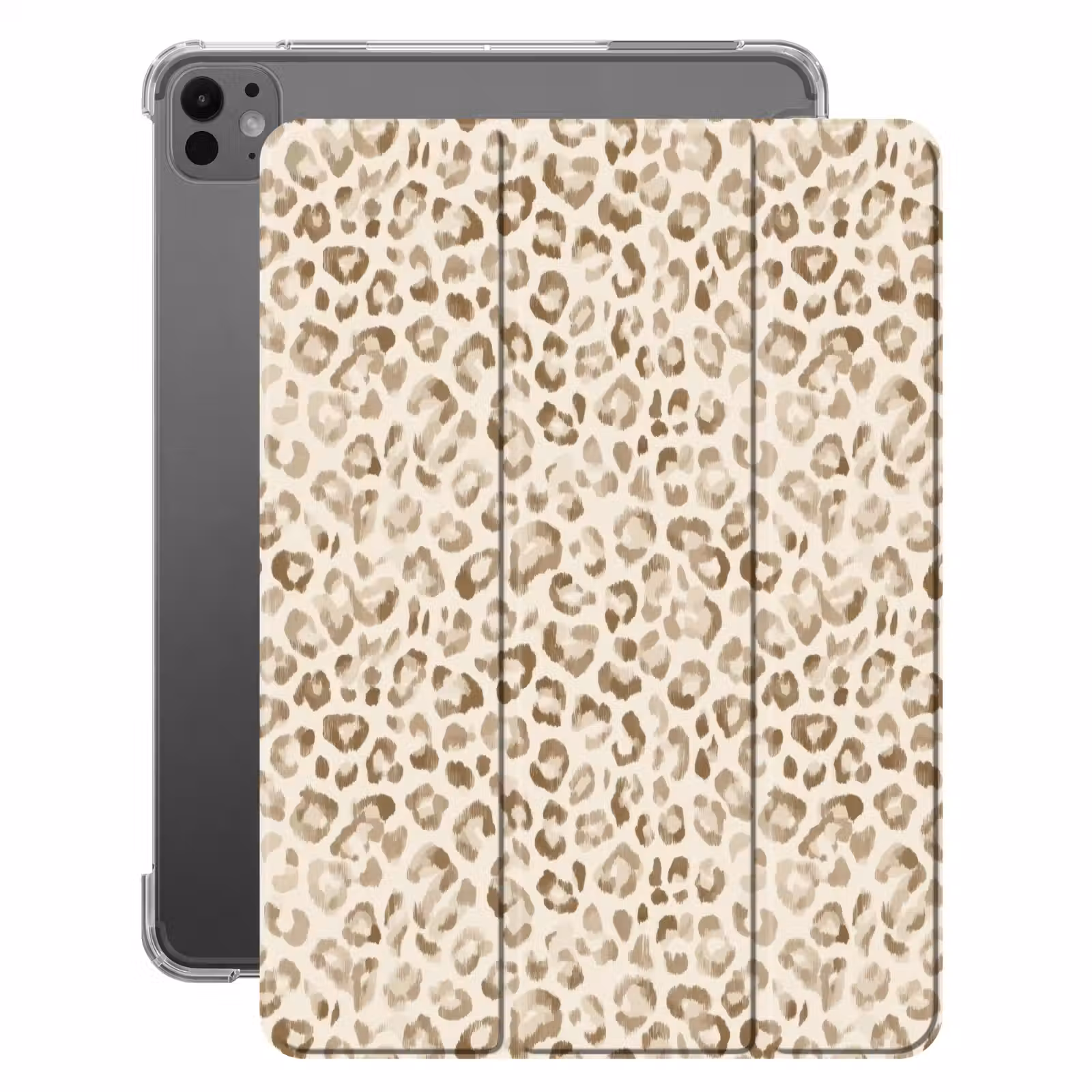 iPad-Hülle - Leopard - Klassisch - Beige — 1