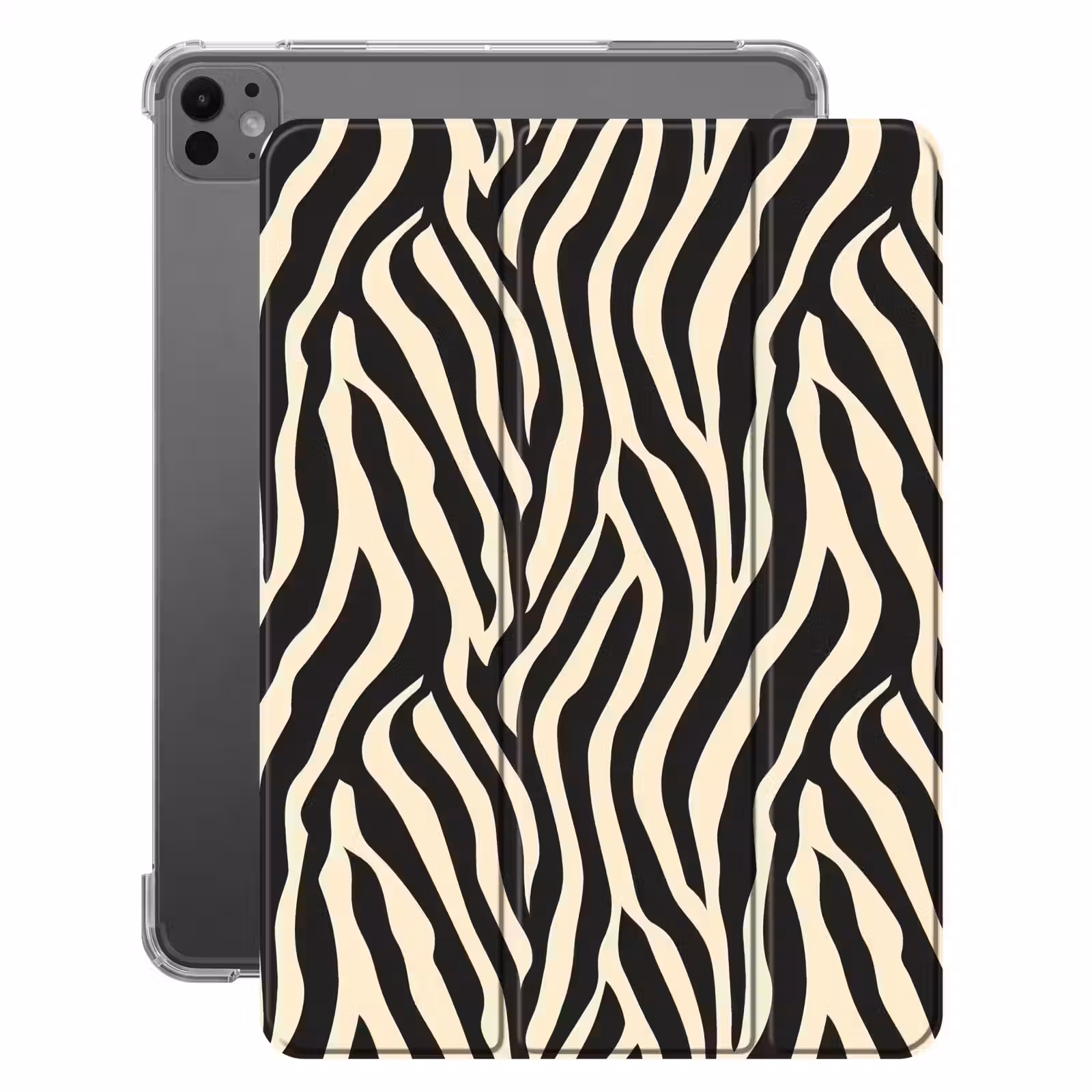 iPad-Hülle - Zebra - Druck - Klassisch - Schwarz — 1