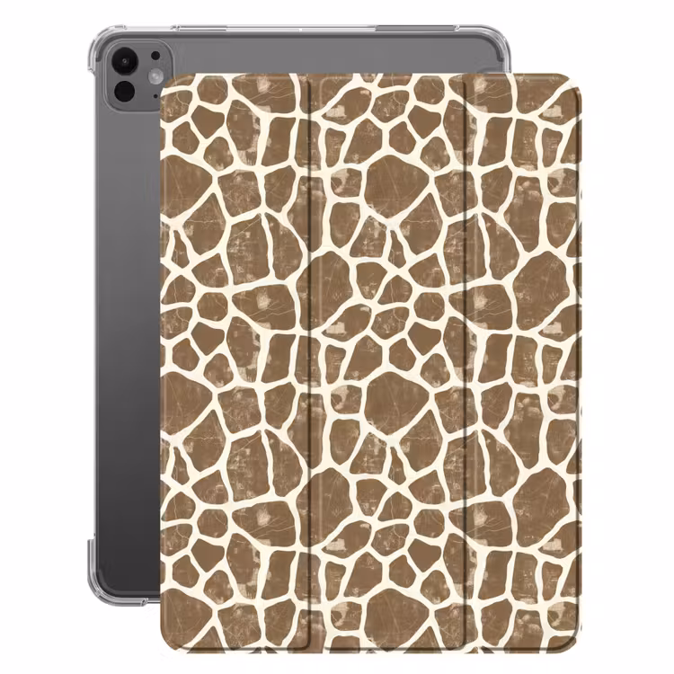iPad-Hülle - Giraffe - Klassisch - Braun — 1