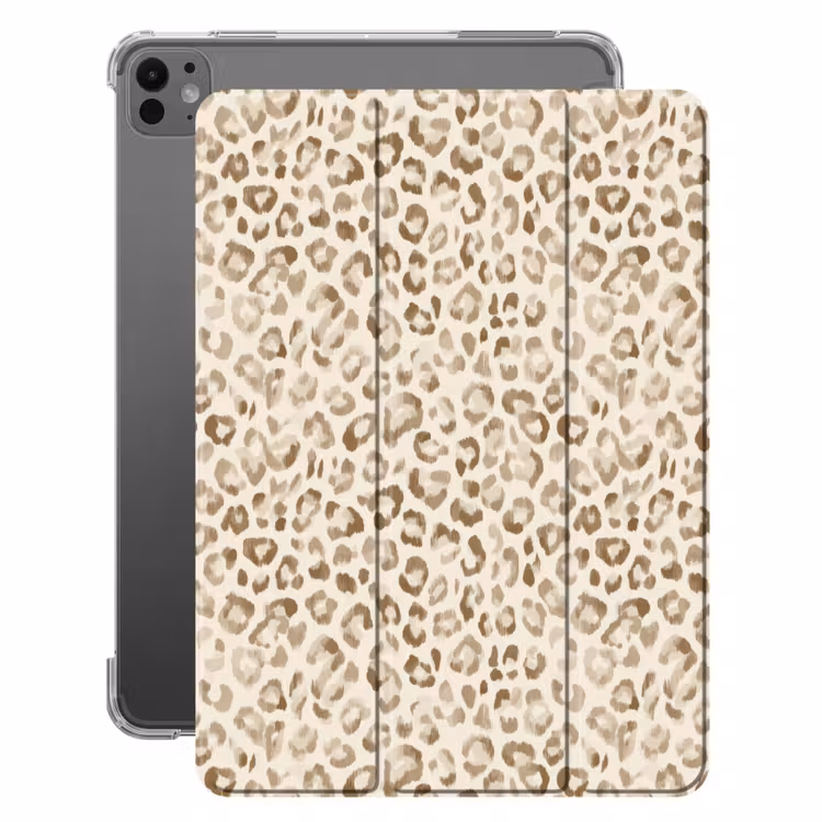 iPad-Hülle - Leopard - Klassisch - Beige — 1