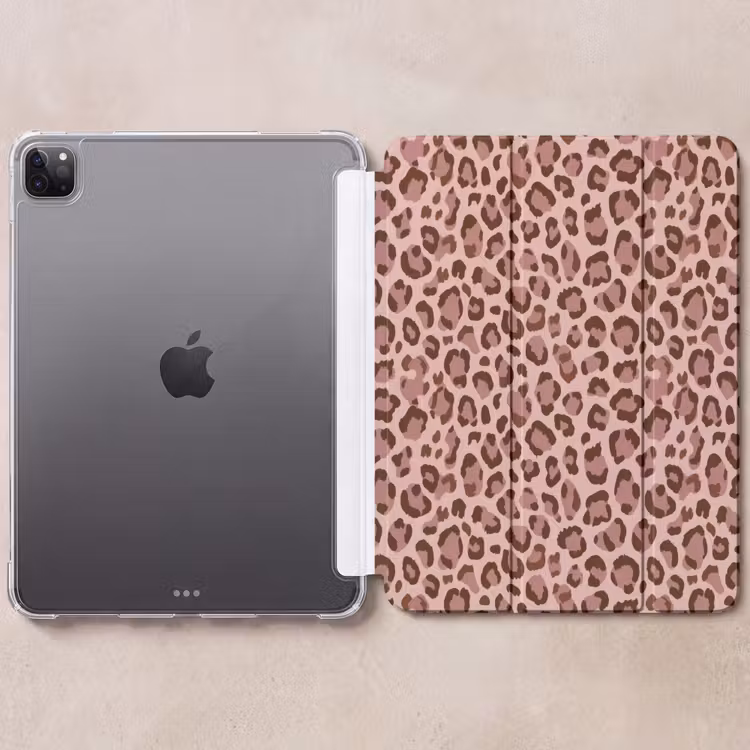 iPad-Hülle - Leopard - Muster - Rosa — 6