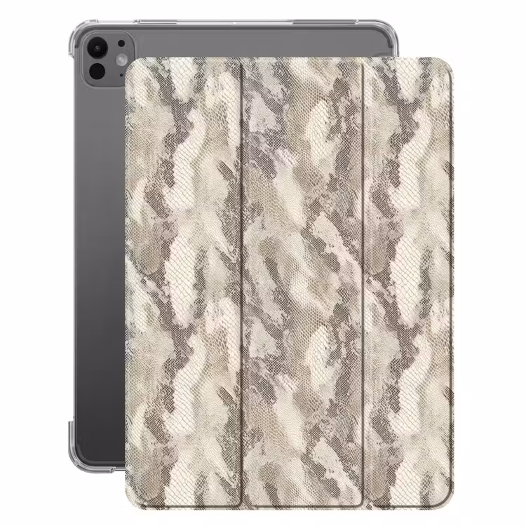 iPad-Hülle - Schlange - Muster - Taupe — 1