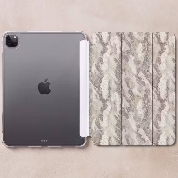 iPad-Hülle - Schlange - Muster - Taupe — 6
