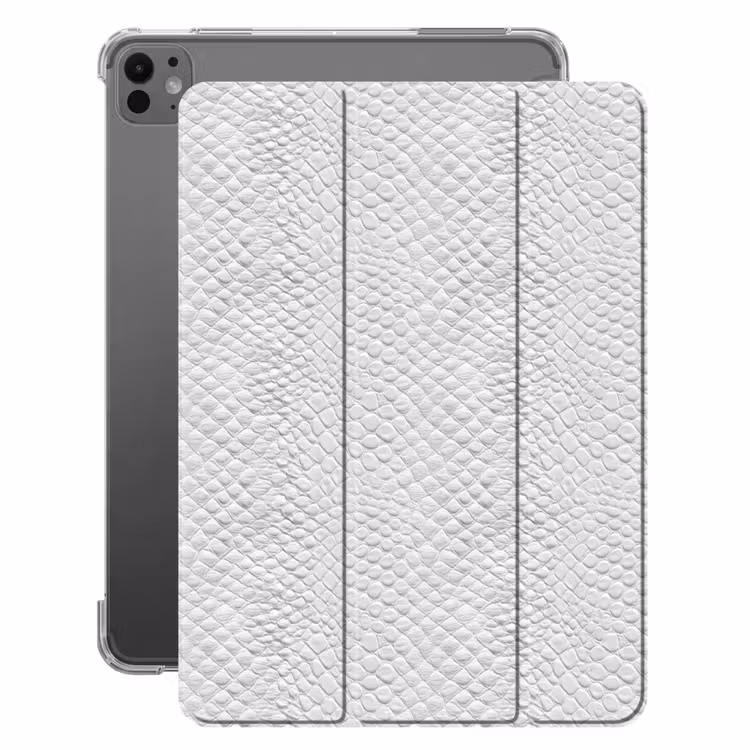 iPad-Hülle - Schlange - Muster - Weiß — 1