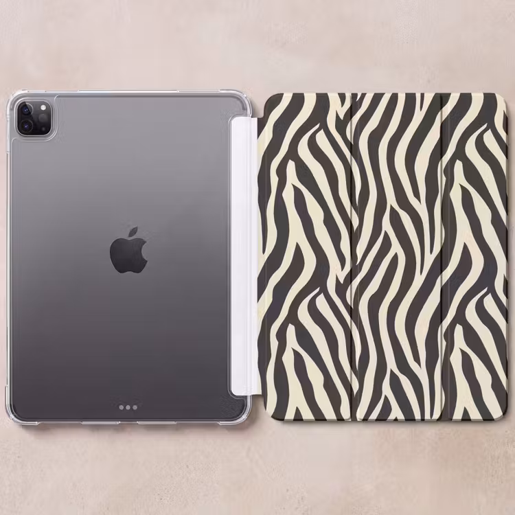 iPad-Hülle - Zebra - Druck - Klassisch - Schwarz — 6