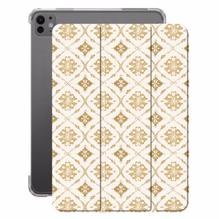 iPad-Hülle - Ornament - Klassisch - Gold — 1
