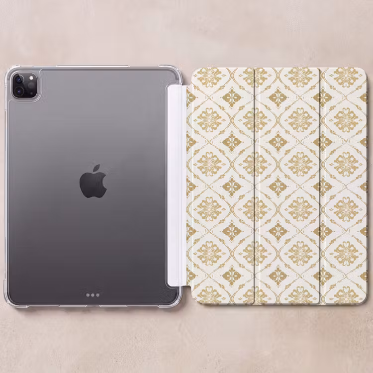 iPad-Hülle - Ornament - Klassisch - Gold — 6