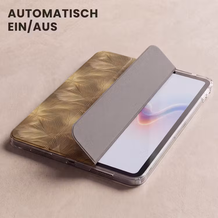 iPad-Hülle - Palme - Fächer - Gold — 5