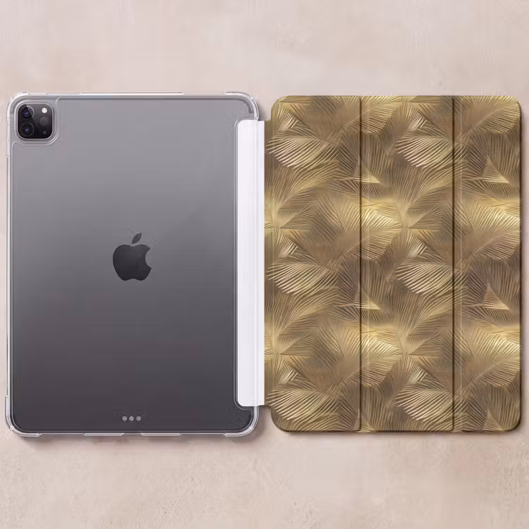 iPad-Hülle - Palme - Fächer - Gold — 6