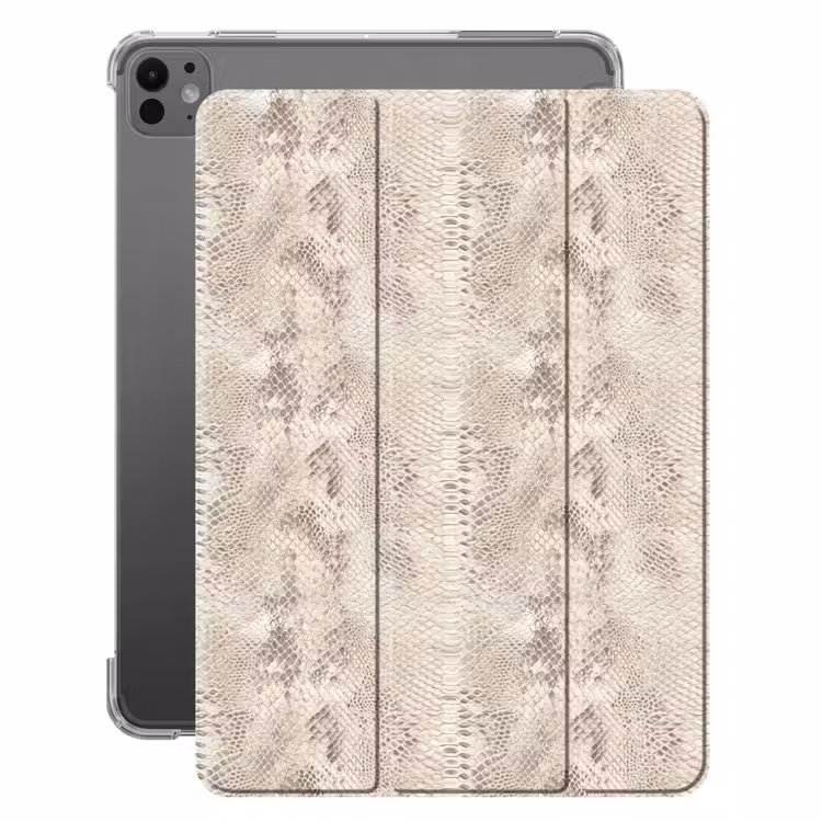iPad-Hülle - Schlange - Muster - Beige — 1