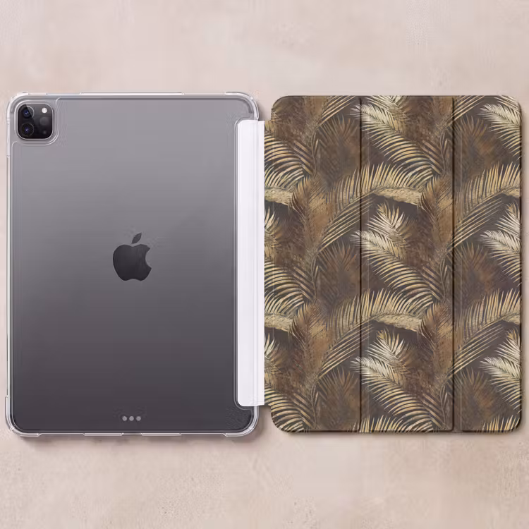 iPad-Hülle - Tropisch - Blätter - Gold — 6